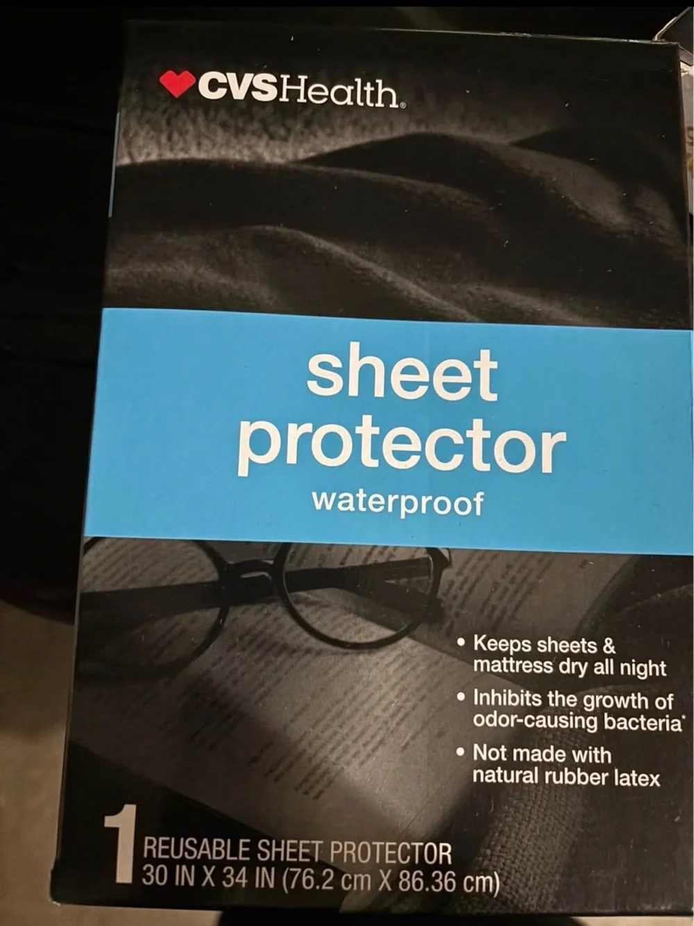 Waterproof Sheet Protector - Black